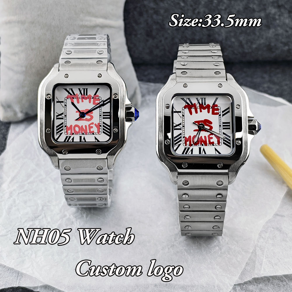 Luxury Watch Logos - Nuovo orologio quadrato NH05 Time is