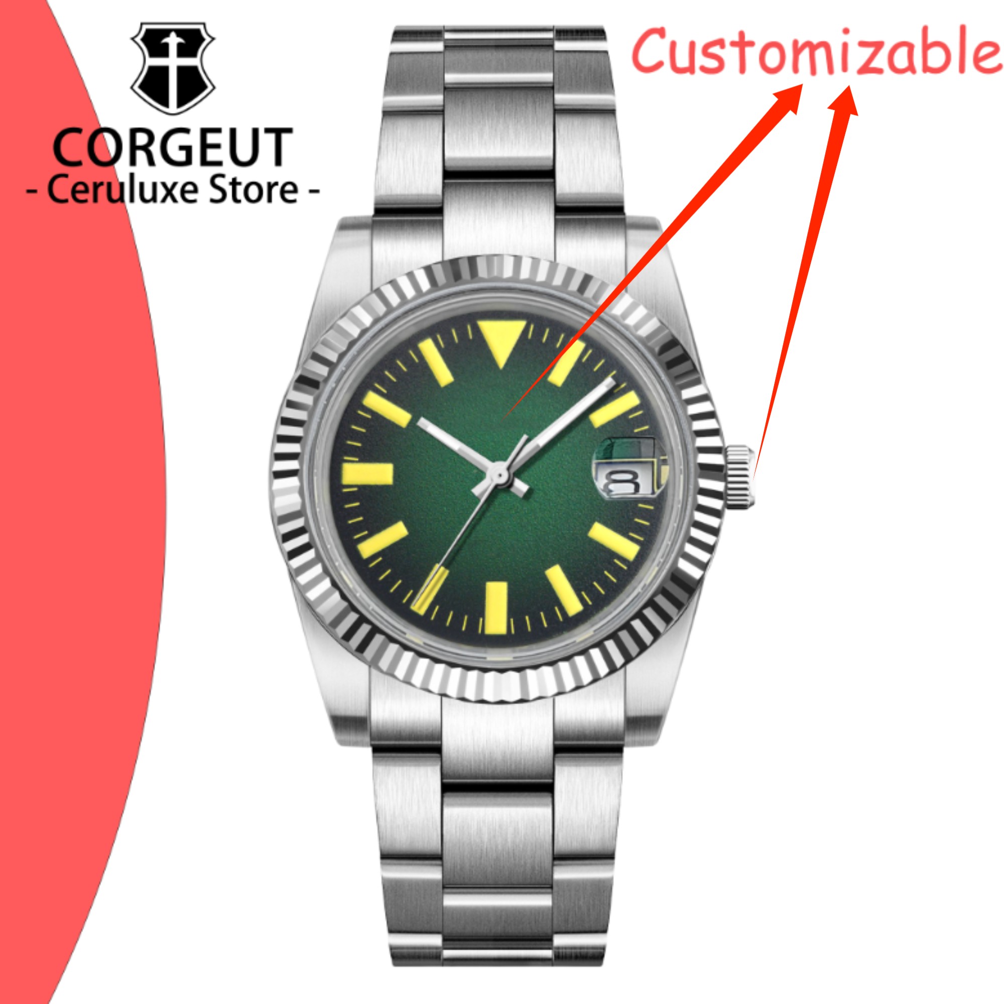 Luxury Watch Logos - Orologi Meccanici Automatici Personalizzati con Logo