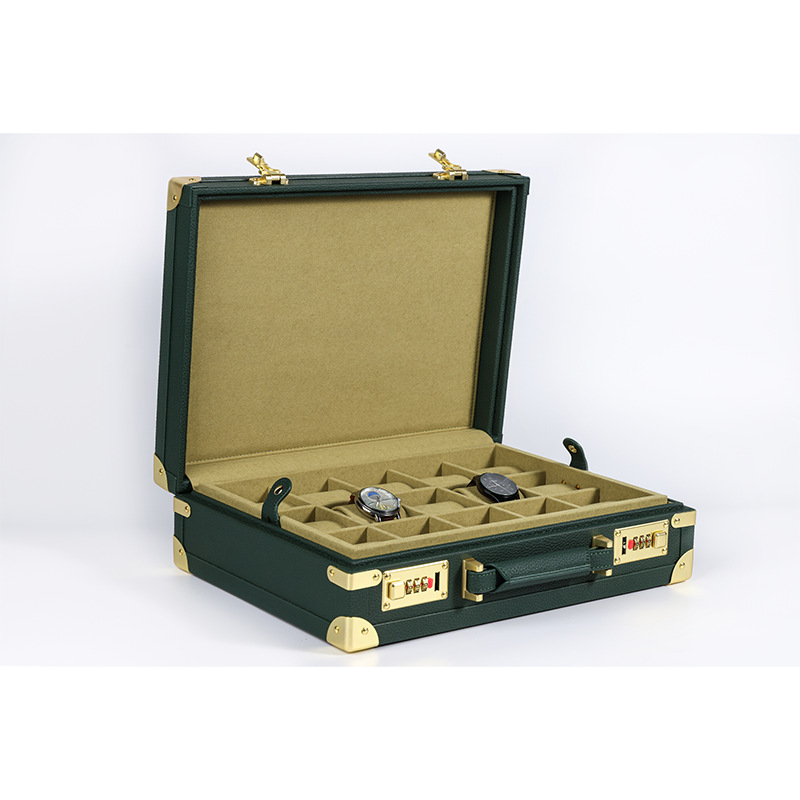Luxury Watch Storage - Scatola Espositiva per Orologi in Pelle