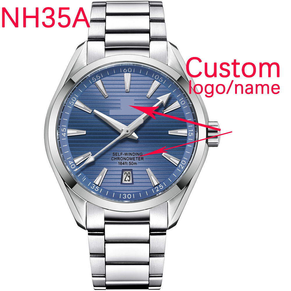 Luxury Watch Logos - Lusso NH35 Movt Logo personalizzato 41mm