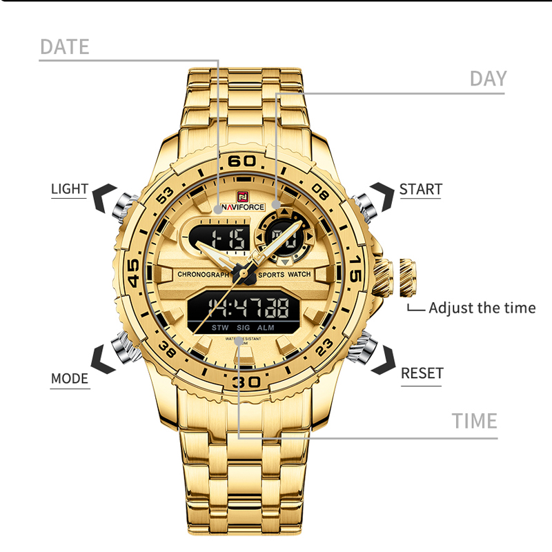 NAVIFORCE Orologi al quarzo da - Luxury Watch Trading recensione e prezzo