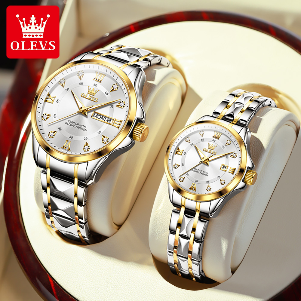 OLEVS 2906 Orologio da coppia  - Luxury Watch Wallpaper recensione e prezzo