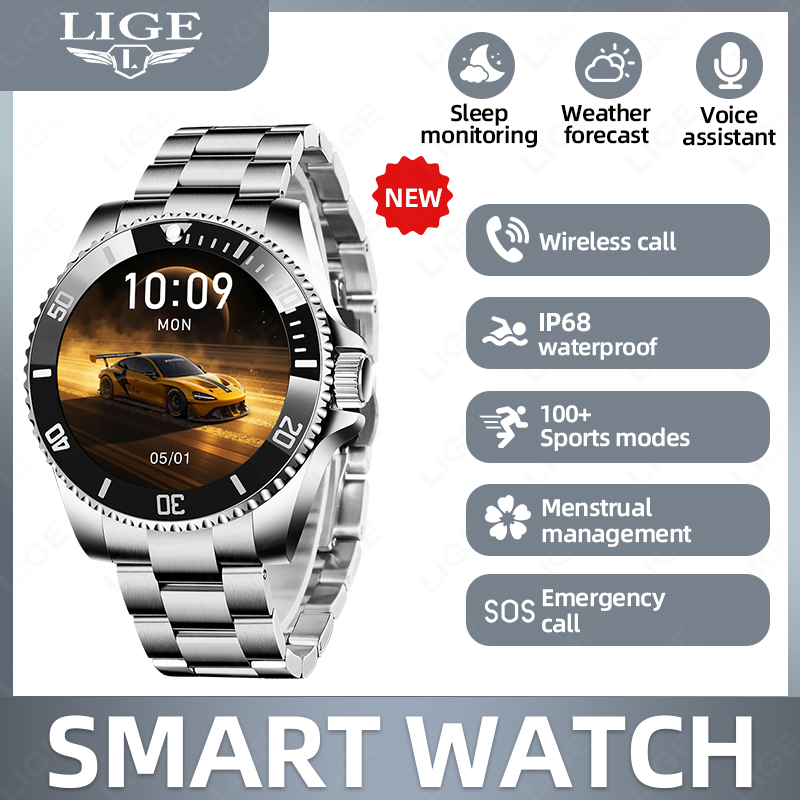 LIGE Business Smart Watch Uomo - Luxury Watch On Wrist recensione e prezzo