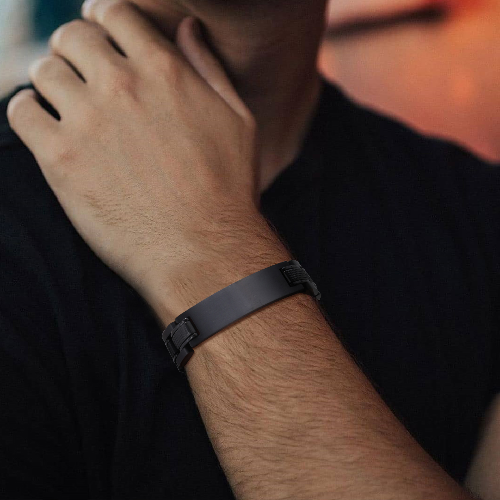 Bracciale da uomo con cinturin - Luxury Watch All Black recensione e prezzo