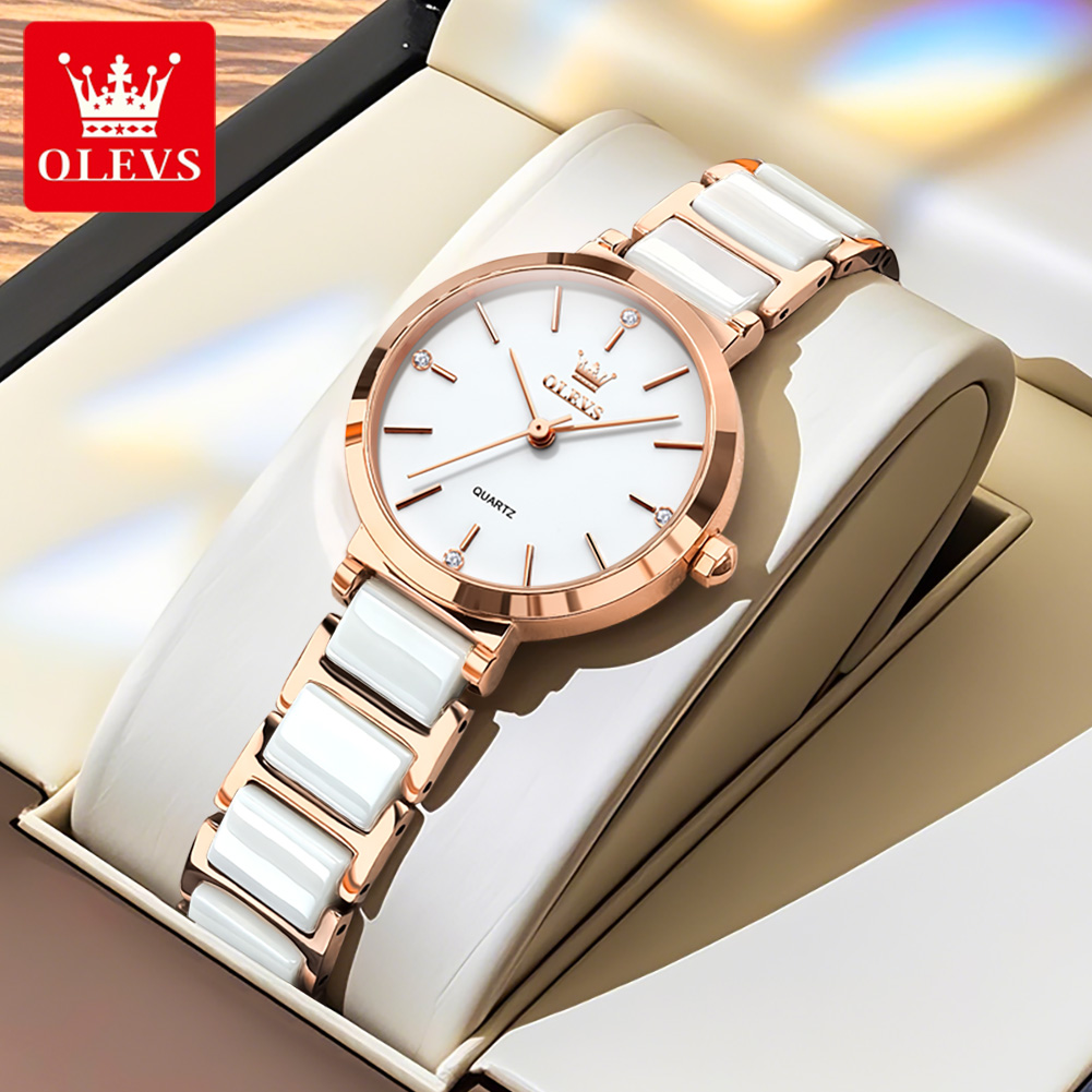OLEVS Orologio da donna 5877 O - Luxury Watch Logos recensione e prezzo