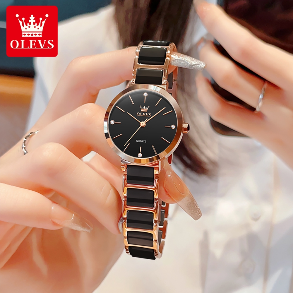 OLEVS Orologio da donna 5877 O - Luxury Watch Logos recensione e prezzo