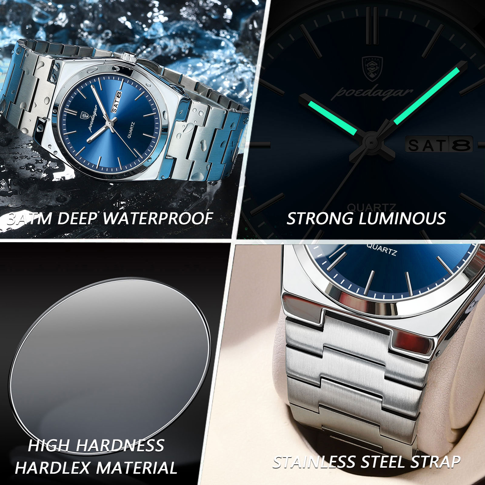 POEDAGAR Orologi di lusso da u - Luxury Watch Ap recensione e prezzo