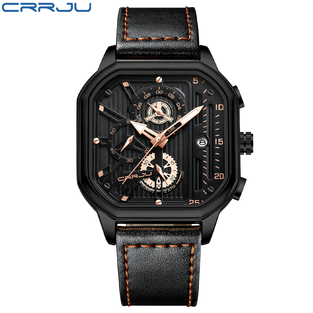 CRRJU orologio da uomo Top Bra - Luxury Watch Logos recensione e prezzo