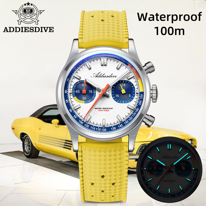ADDIESDIVE Orologi da polso al - Luxury Watch With Rubber Strap recensione e prezzo