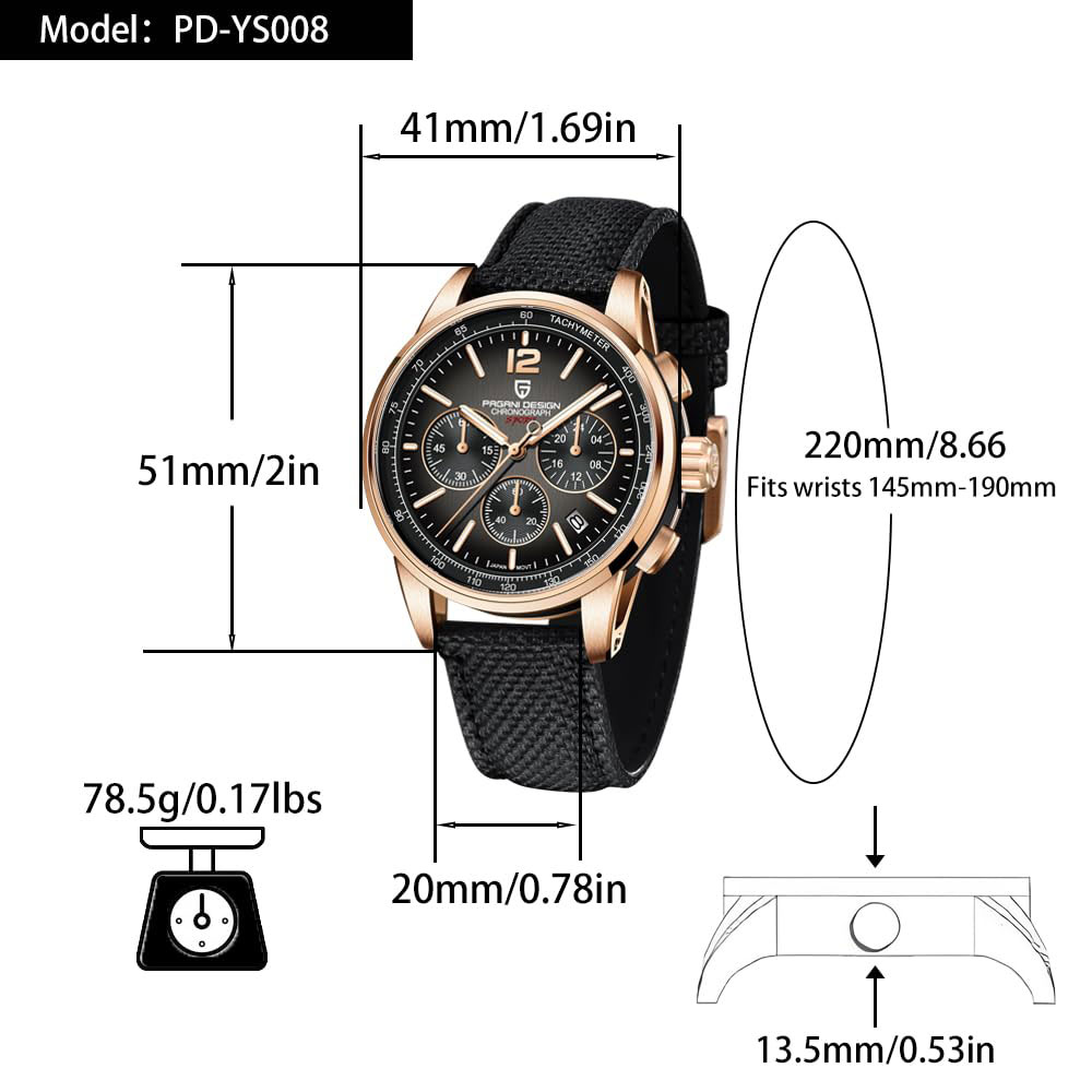 PAGANI DESIGN Nuovo orologio d - Luxury Watch Logos recensione e prezzo