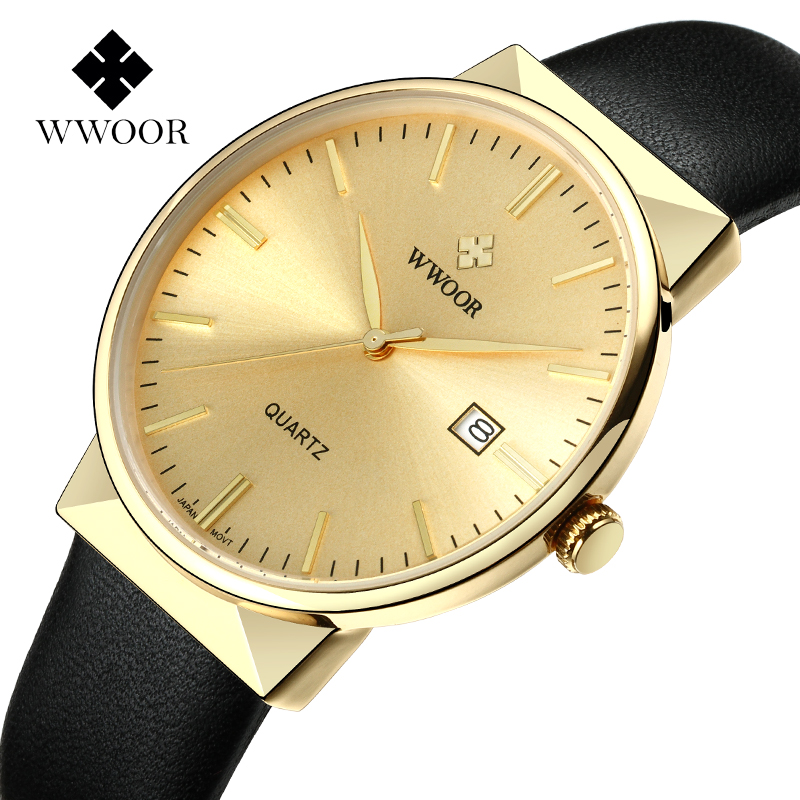 WWOOR Orologi da uomo Top Bran - Luxury Watch All Black recensione e prezzo