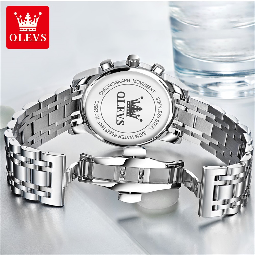 OLEVS Orologi da uomo popolari - Luxury Watch Logos recensione e prezzo