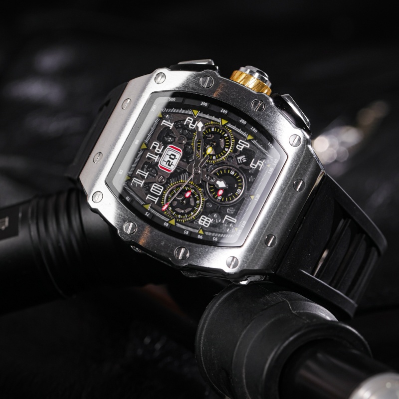 Orologio meccanico completamen - Luxury Watch With Rubber Strap recensione e prezzo