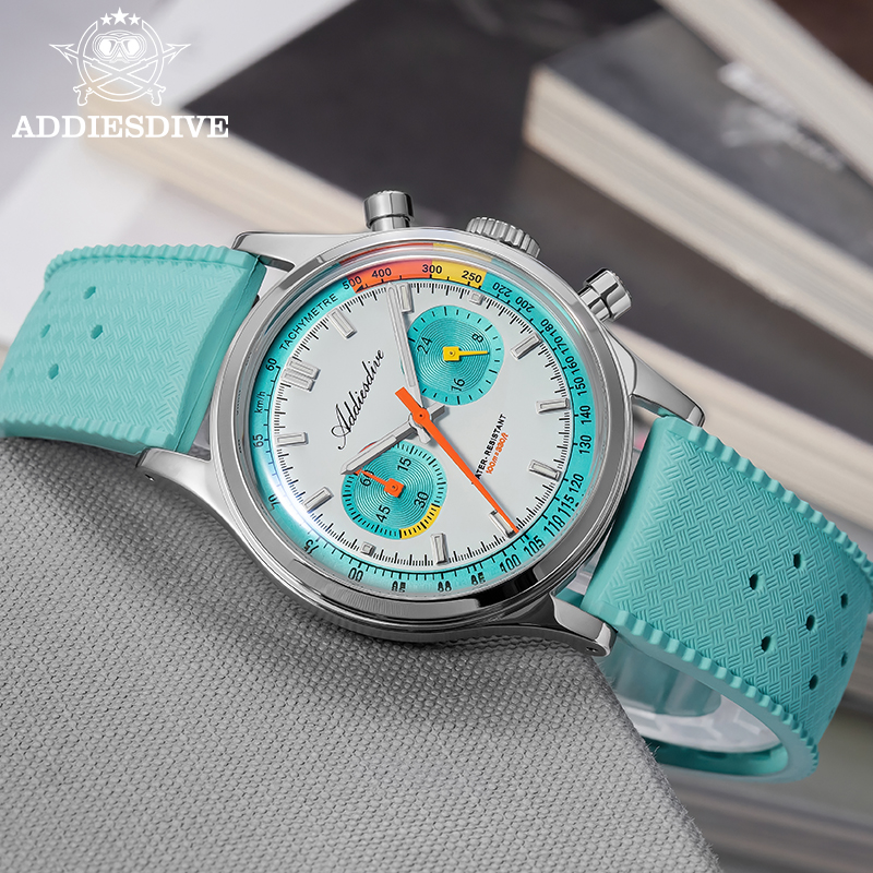 ADDIESDIVE NUOVO Orologio cron - Luxury Watch With Rubber Strap recensione e prezzo
