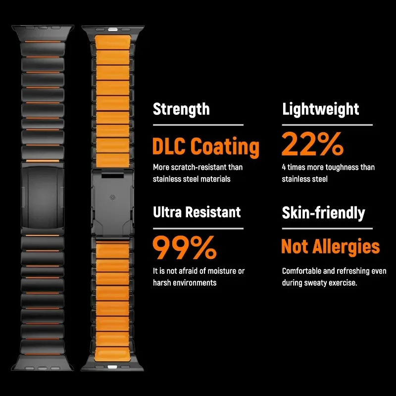Cinturino in Silicone Titanio  - Luxury Watch Ap recensione e prezzo