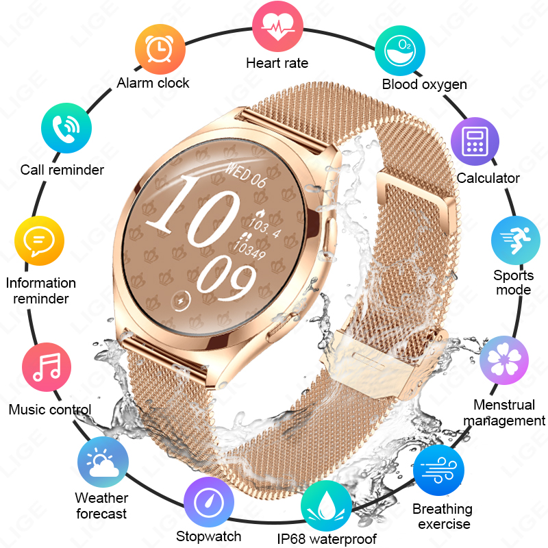 LIGE Orologio intelligente di  - Luxury Watch On Wrist recensione e prezzo