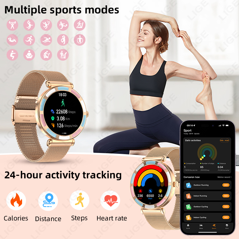 Smartwatch di Lusso LIGE 2026  - Luxury Watch On Wrist recensione e prezzo