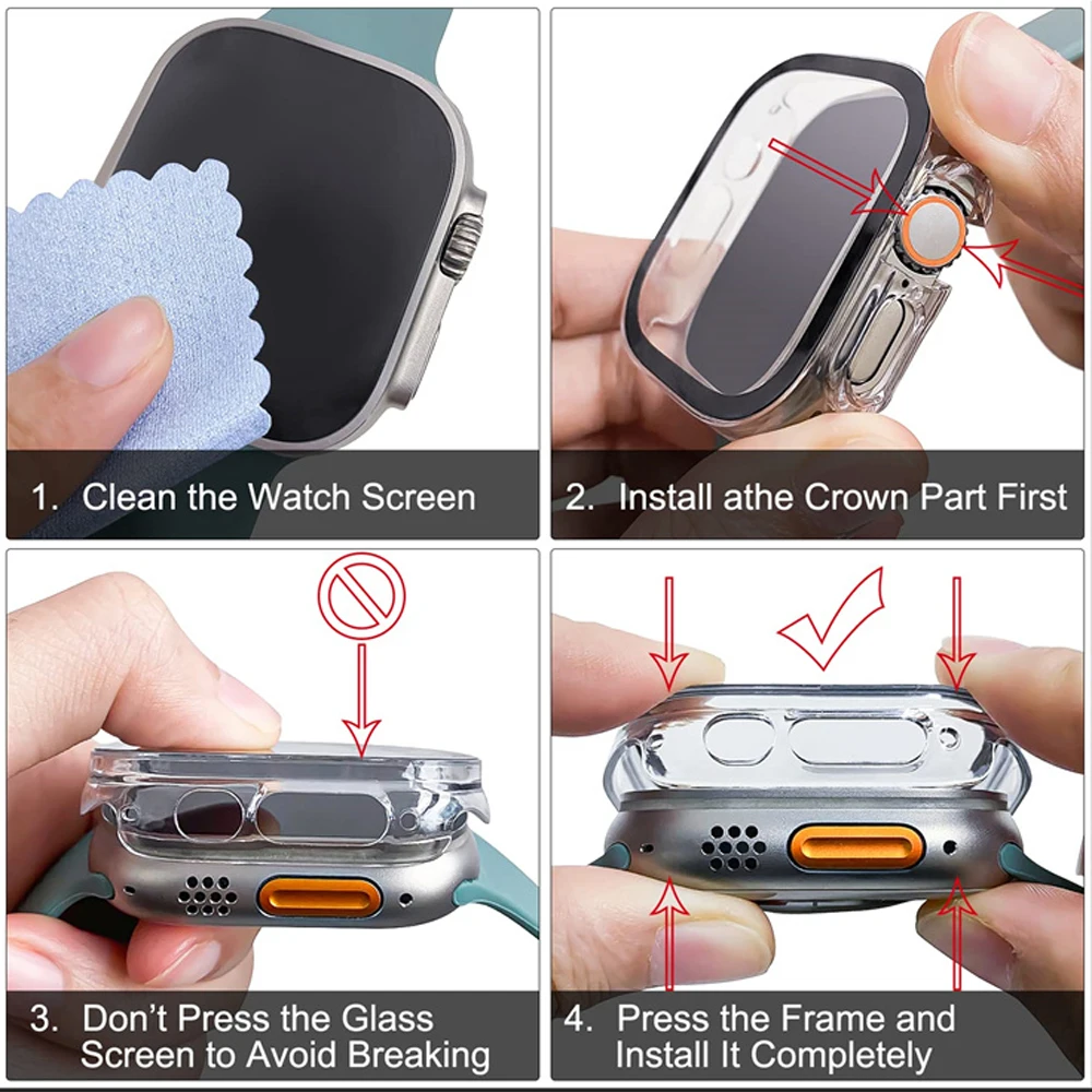 Vetro + custodia per Apple Wat - Luxury Watch Ap recensione e prezzo